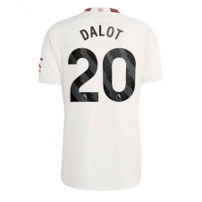 Manchester United Diogo Dalot #20 Tredjedrakt 2023-24 Kortermet